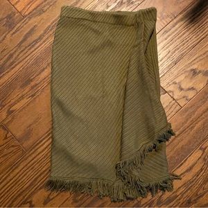 Anthropologie Rosie Niem Olive Sweater Skirt